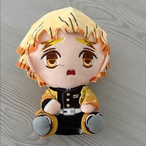 Demon Slayer Zenitsu Anime Plush Doll